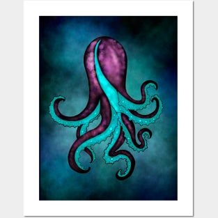 Cosmic Cephalopod Posters and Art